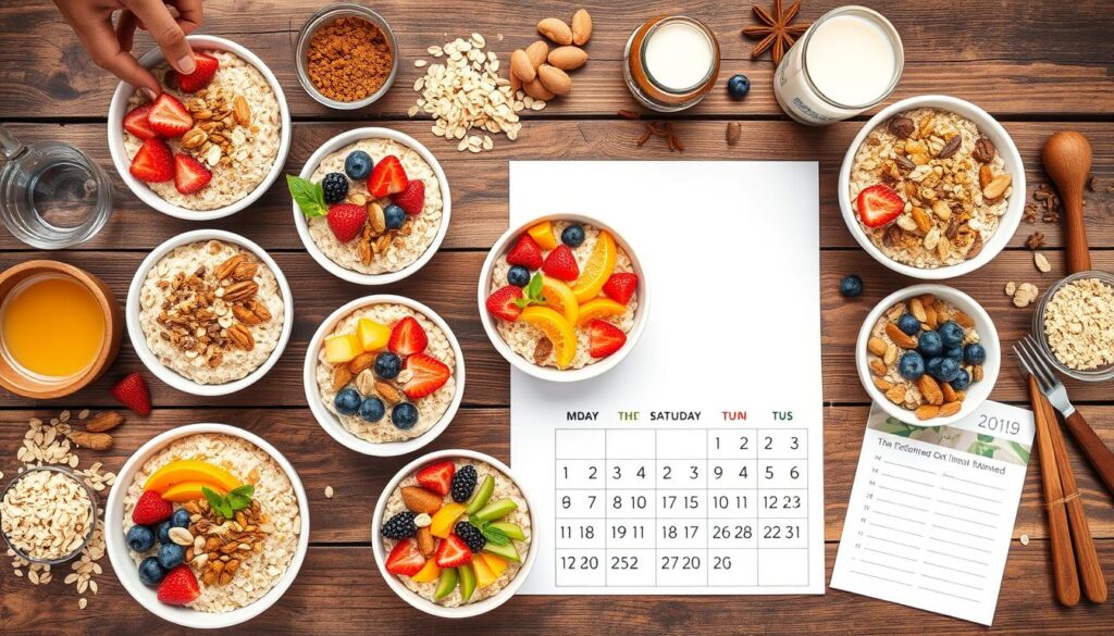 Oat diet meal plan